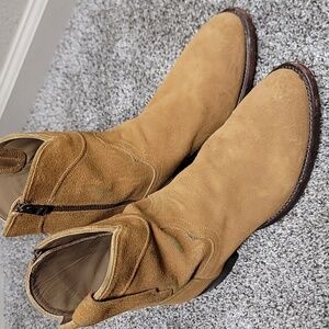 Tecovas zip up boots